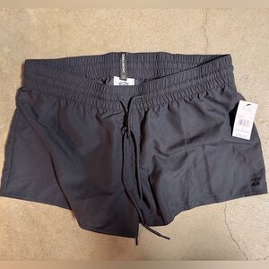 Billabong Charcoal Elastic Waist Shorts